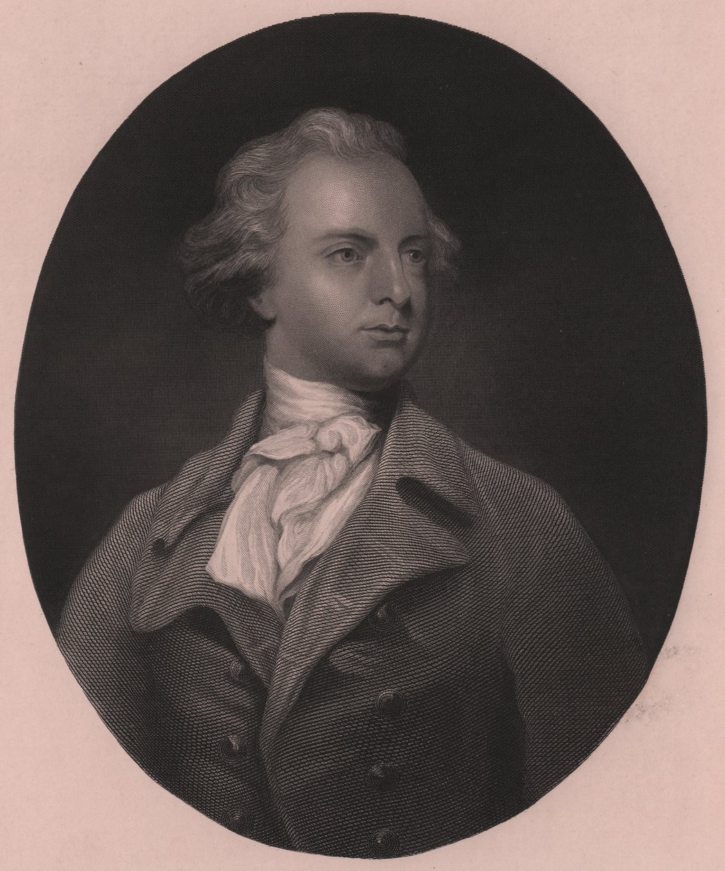 Portret van Sir Abraham Hume, Tweede Baronet (1749-1838), gravure door G Stodard naar schilderij van Joshua Reynolds, 25x33 cm, Virtue and Co Publisher, Londen, circa 1860 door J.B. and Brown J. Rowbotham