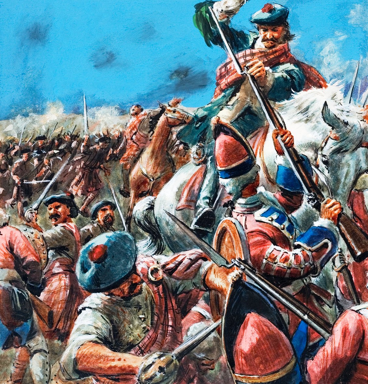 De Slag bij Culloden door C.L. Doughty