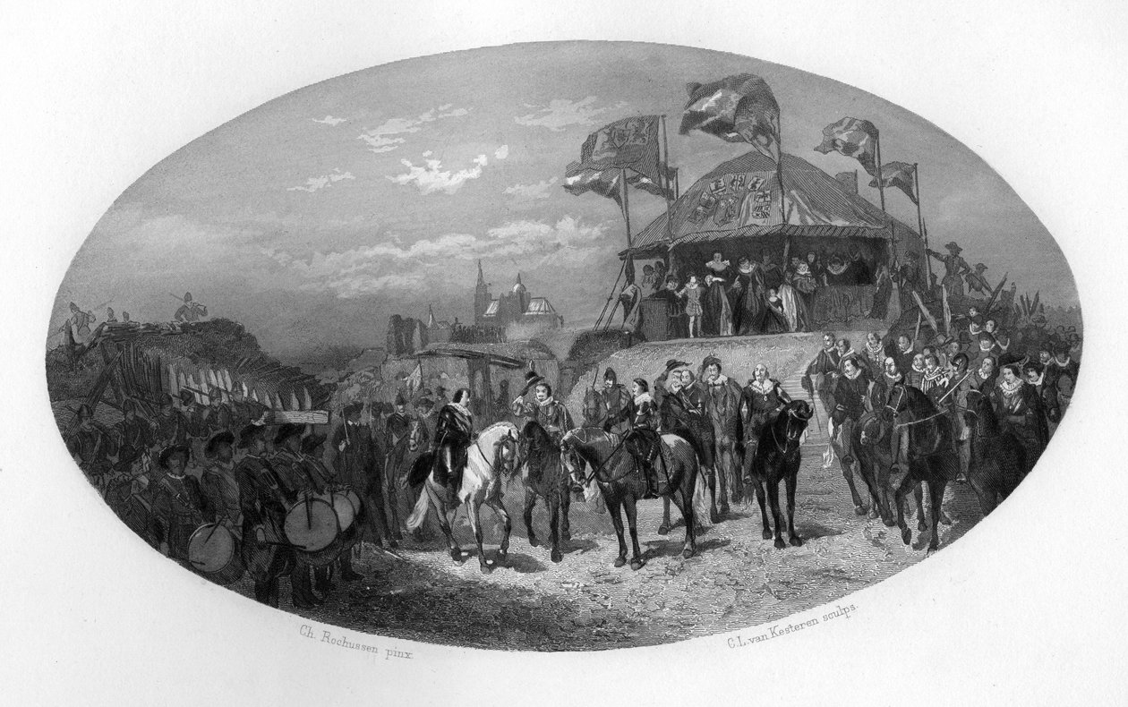 De verovering van 's-Hertogenbosch door Frederik Hendrik van Oranje