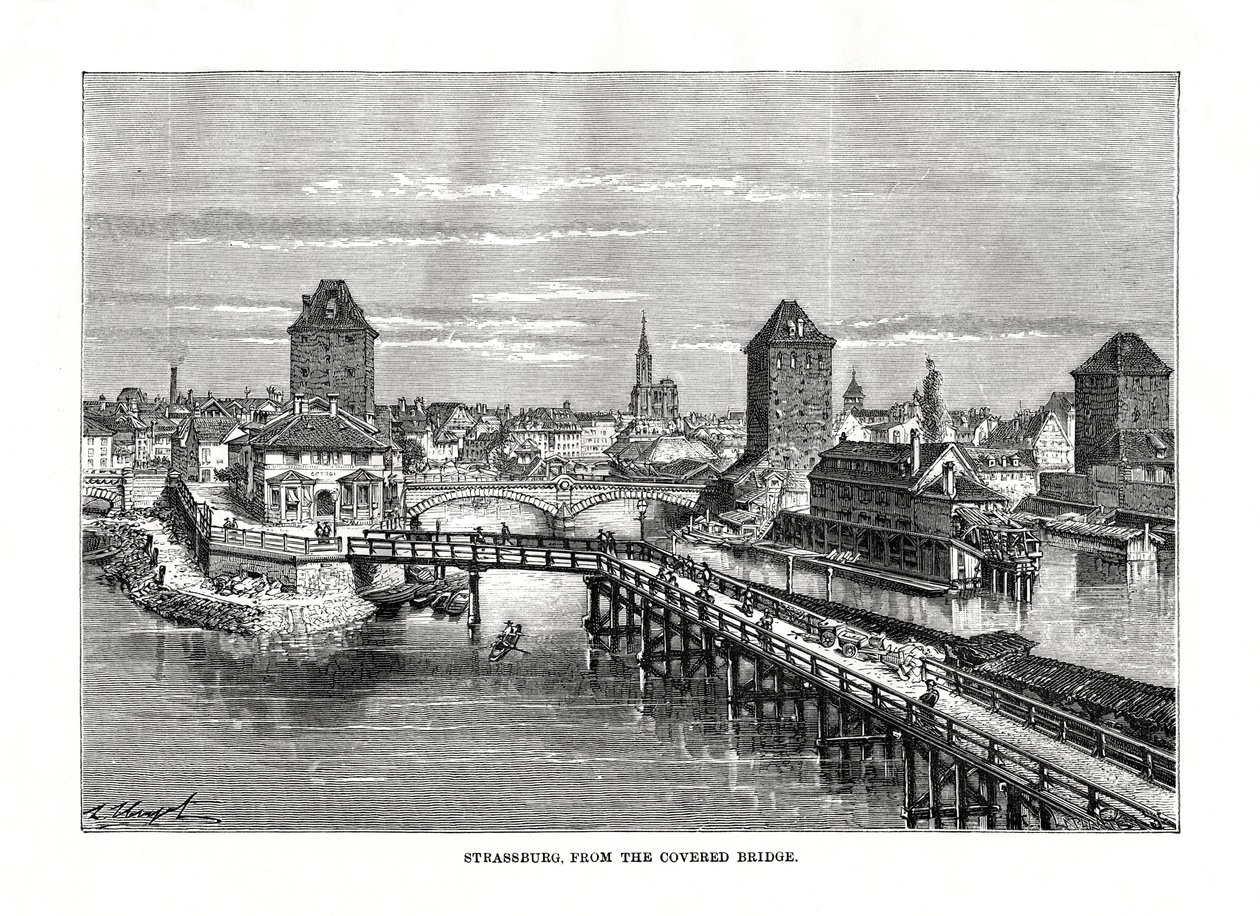 Straatsburg, Frankrijk door C. Laplante