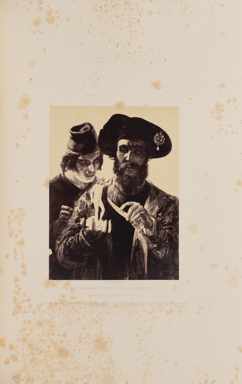 Benvenuto Cellini, door S.A. Hart, R.A. door Caldesi and Montecchi