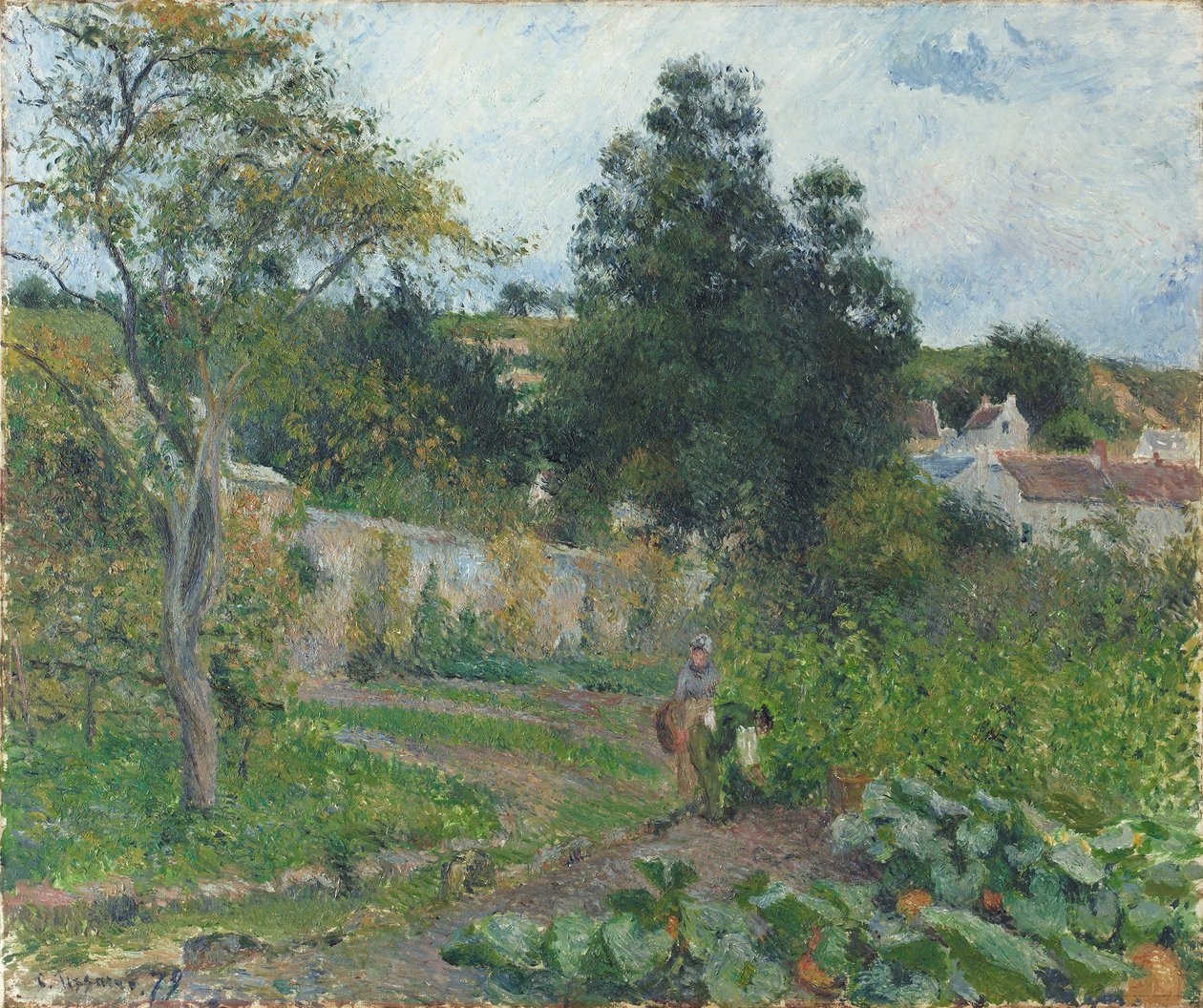 Groentetuin bij L