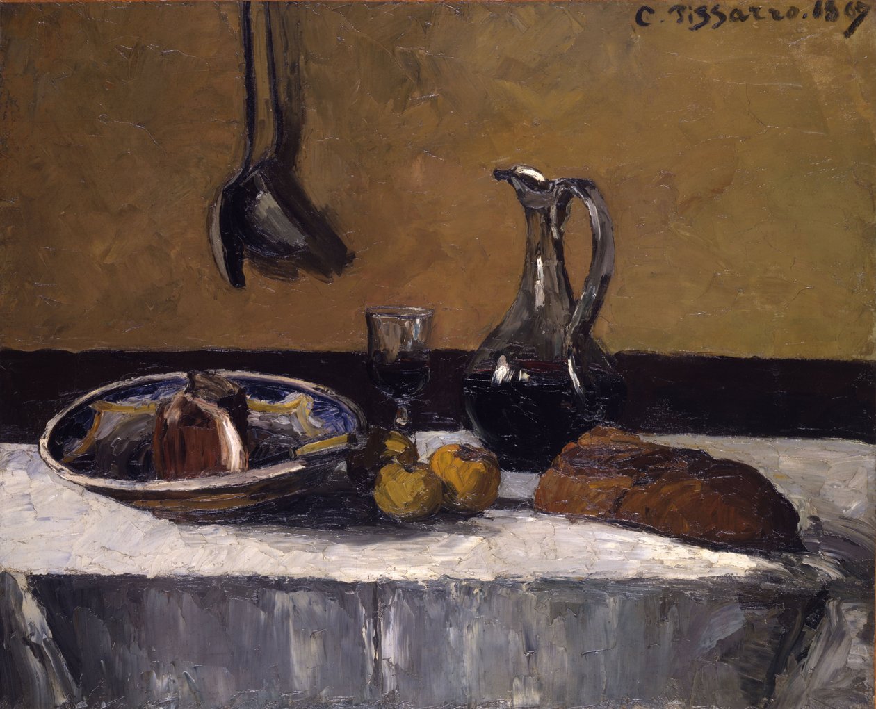 Stilleven door Camille Jacob Pissarro