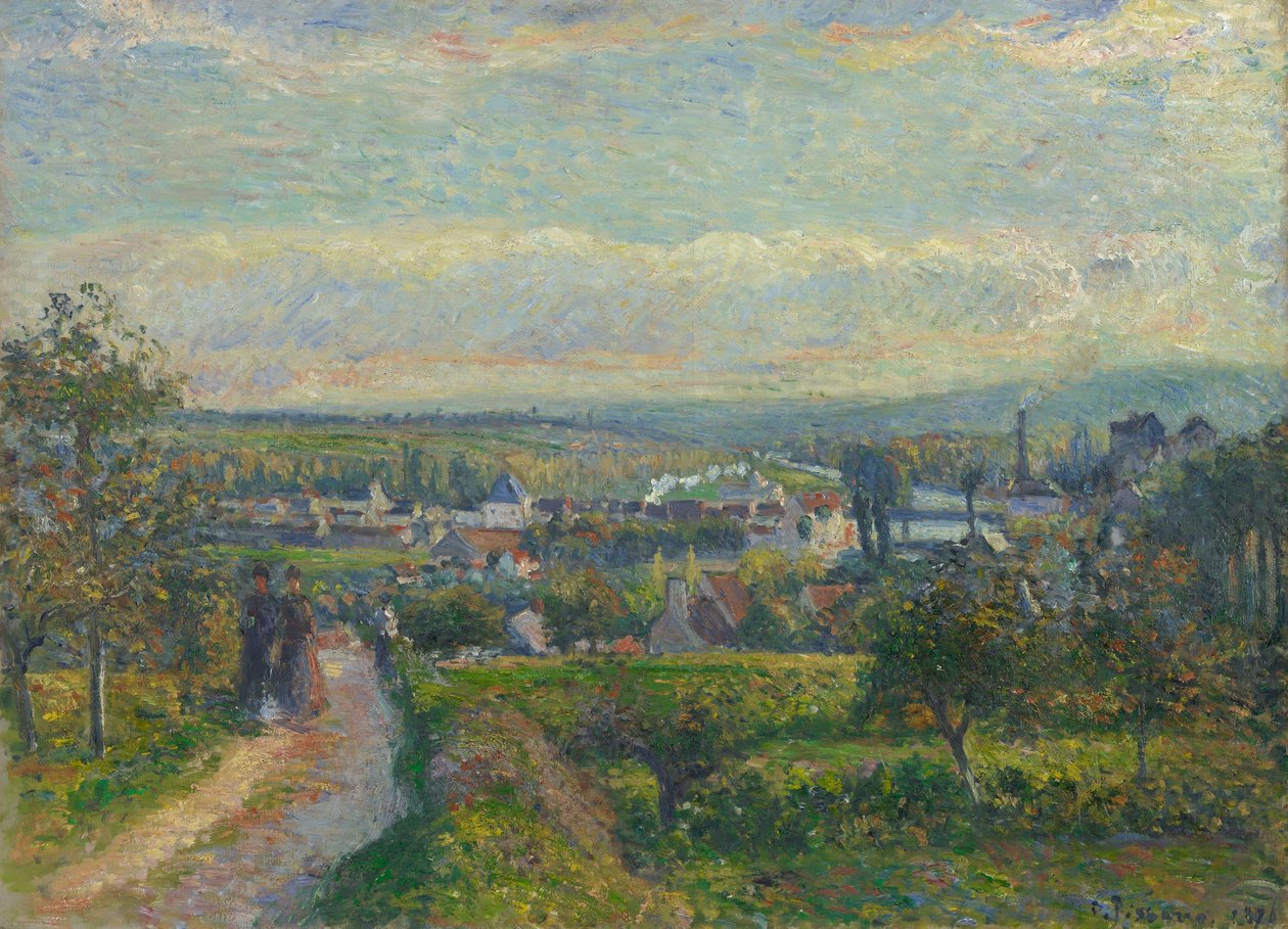 Uitzicht op Saint-Ouen-l