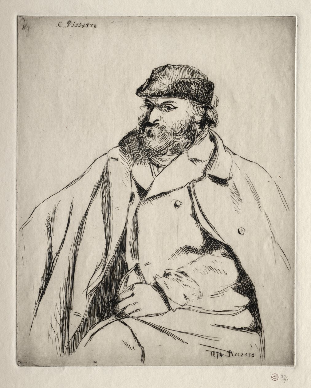 Paul Cézanne door Camille Pissarro