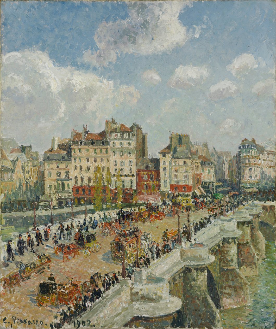 De Pont-Neuf door Camille Pissarro