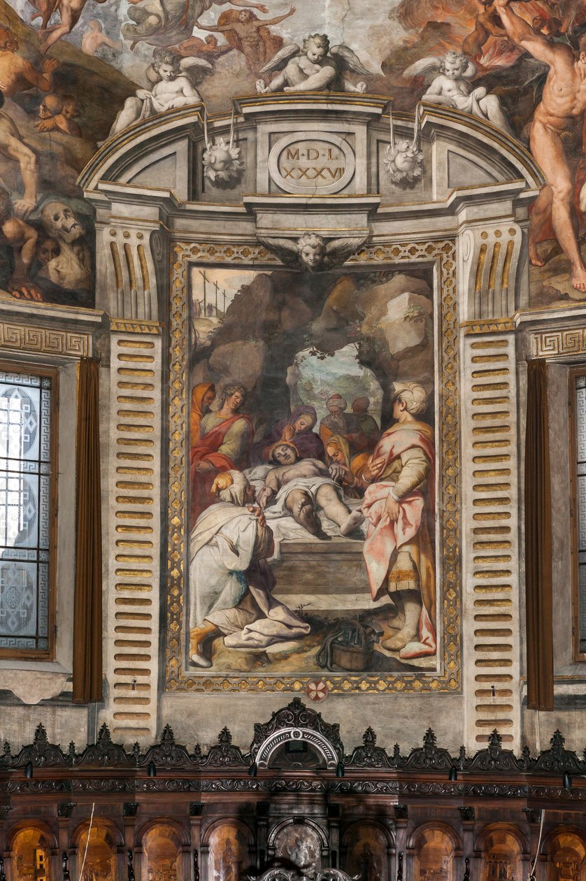 Rouw om Christus door Camillo Procaccini