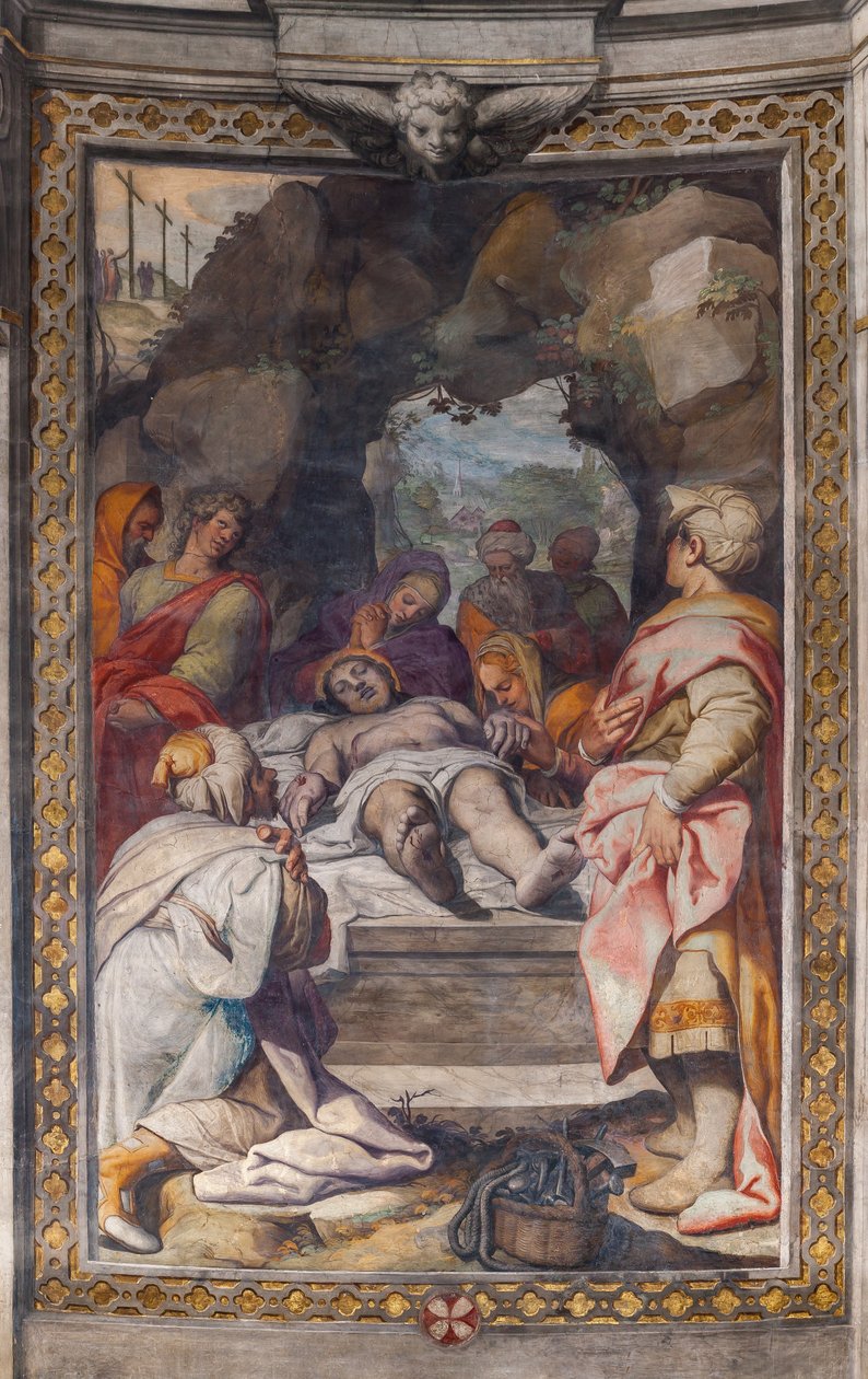De bewening van Christus door Camillo Procaccini