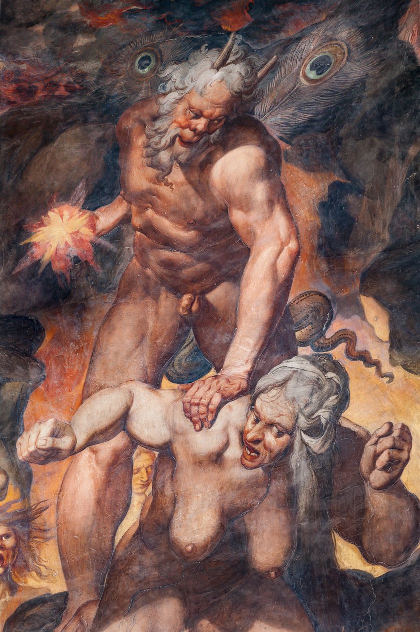 Laatste oordeel (detail) door Camillo Procaccini