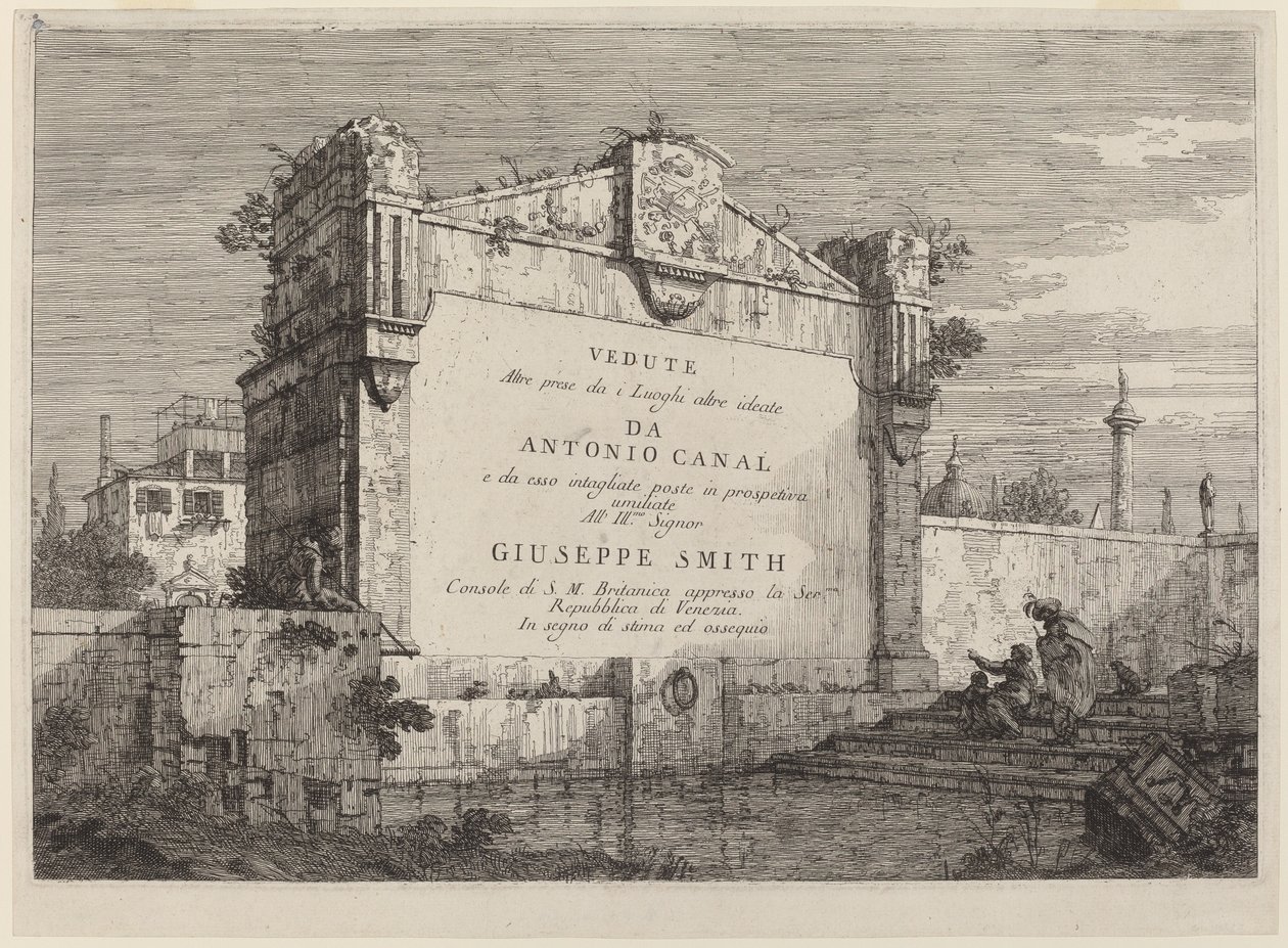Titelplaat door Canaletto