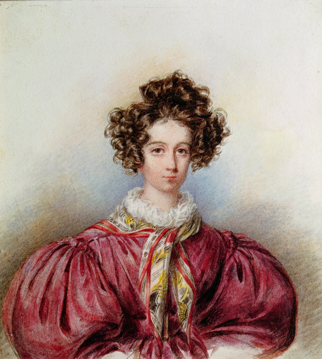 Portret van George Sand (1804-76) 1830 door Candide Blaize
