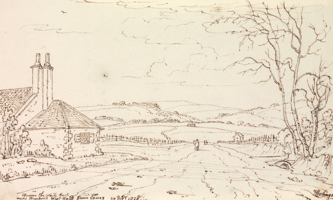 Vanaf de White Hart, 29 februari 1826 door Capt. Thomas Hastings