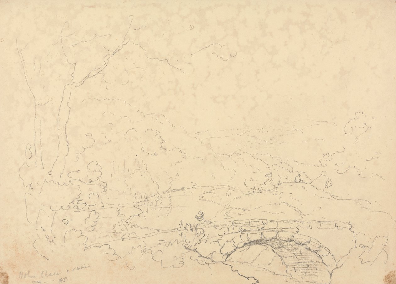 Holne Chase, Mei 1833 door Capt. Thomas Hastings