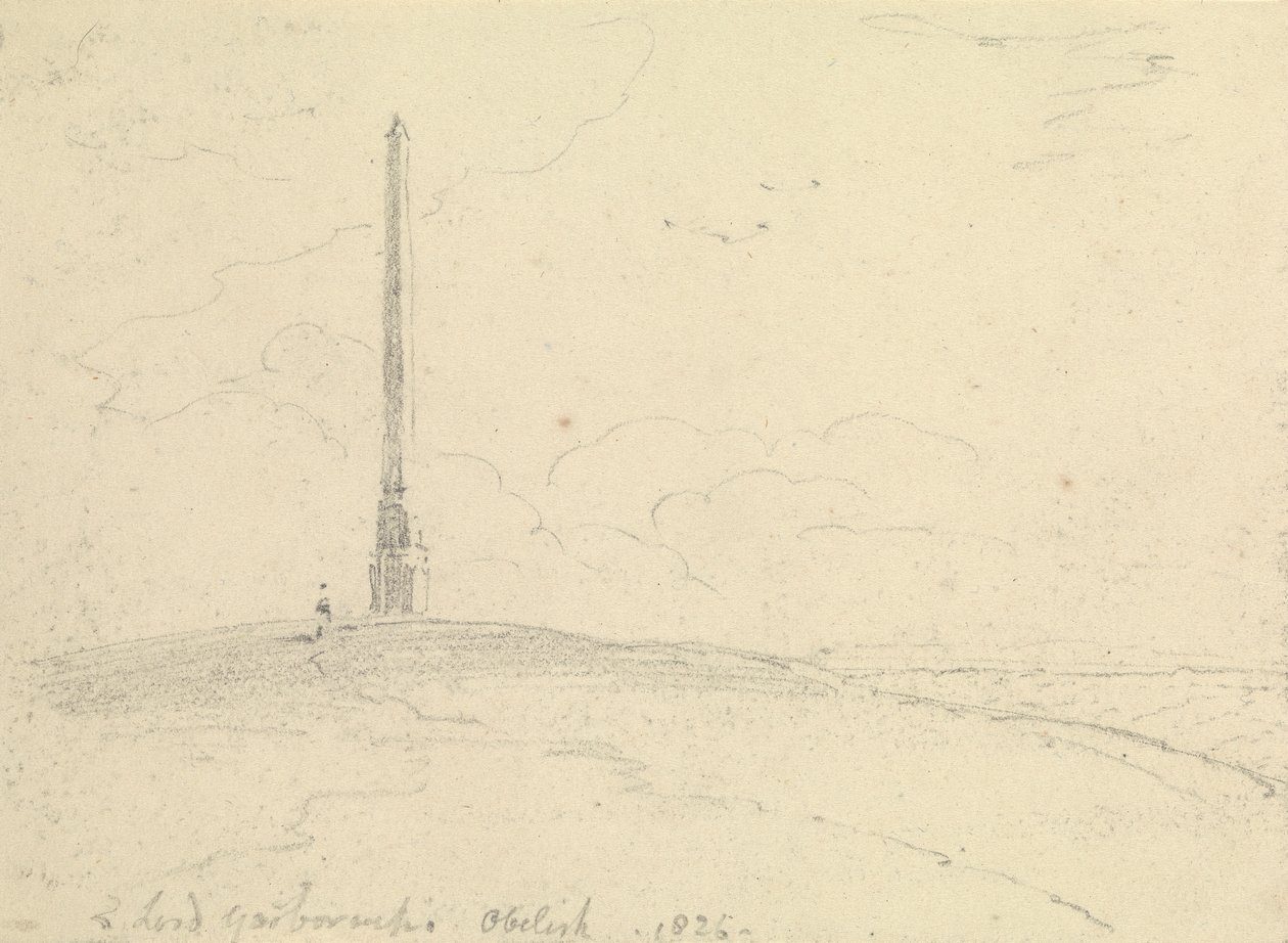 Obelisk van Lord Yarborough door Capt. Thomas Hastings