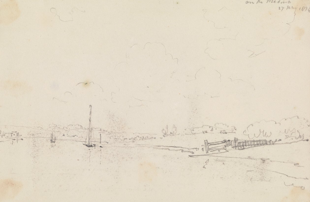 Op de Medina, 27 mei 1826 door Capt. Thomas Hastings
