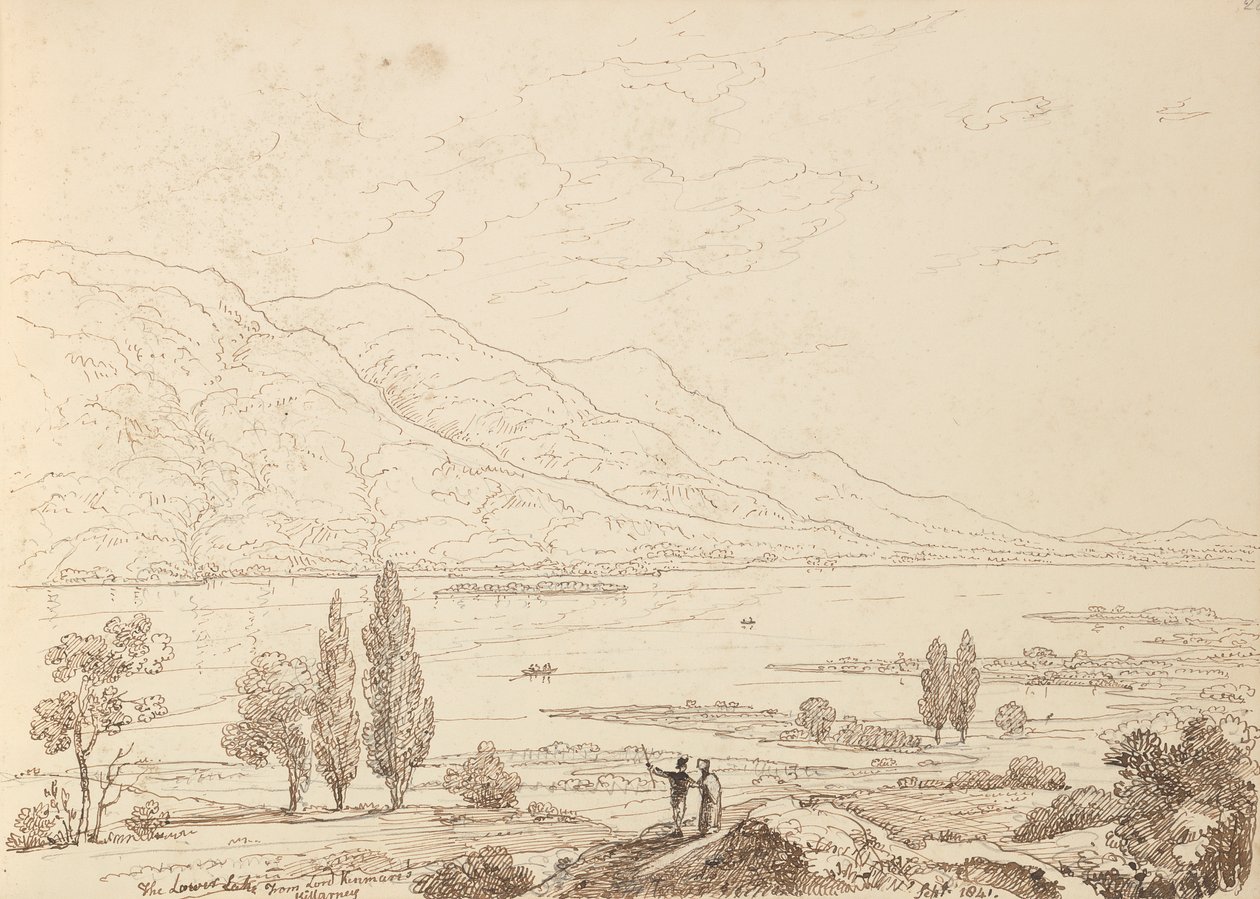 Het lagere meer vanaf Lord Kenmare