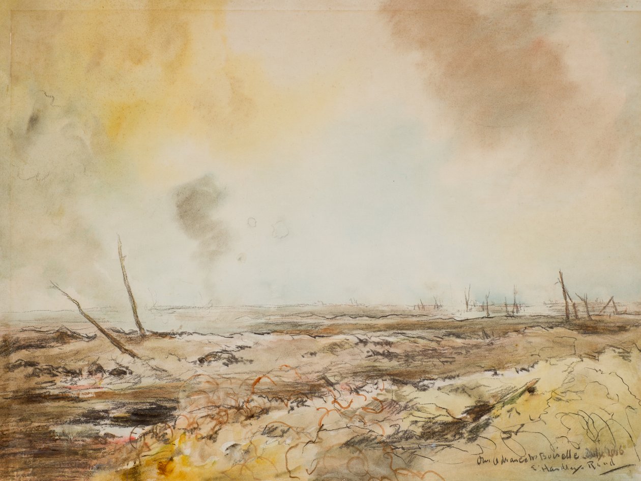Onze opmars naar (La) Boiselle - juli 1916 door Captain Edward Henry Handley Read