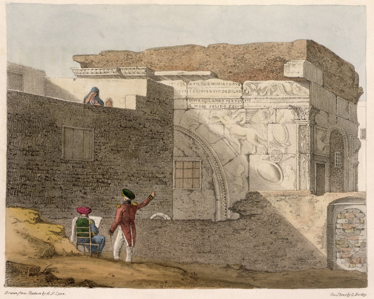 Triomfboog, Tripoli, plaat 4 uit 