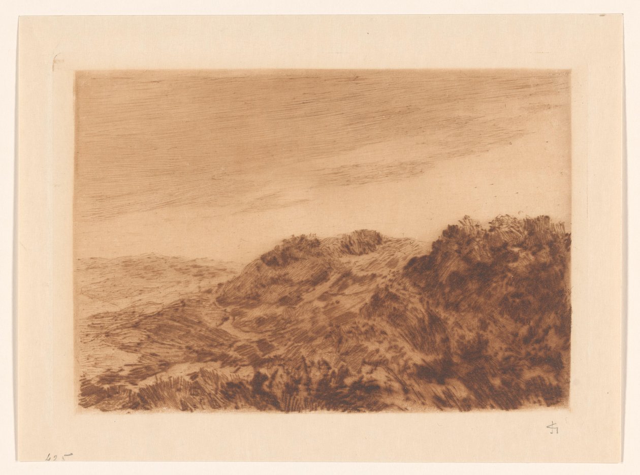 Duinlandschap bij Den Haag door Carel Nicolaas Storm van 