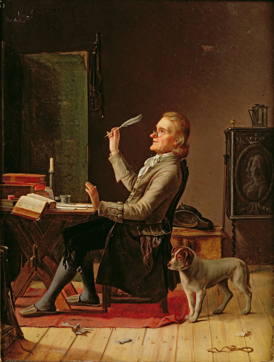 De dichter door Carl Balsgaard