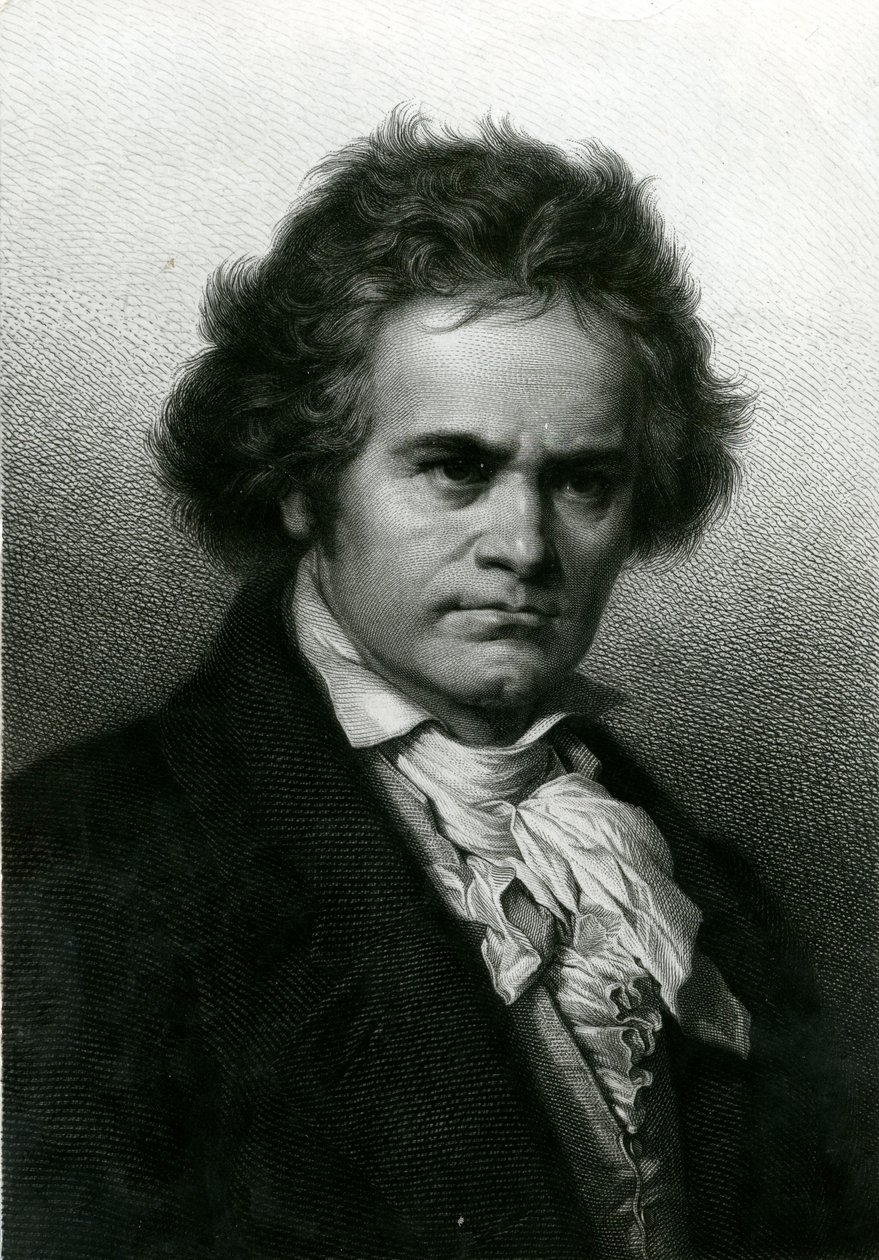 Portret van Beethoven door Carl Jager