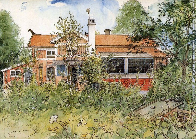 Het zonnehuis door Carl Larsson