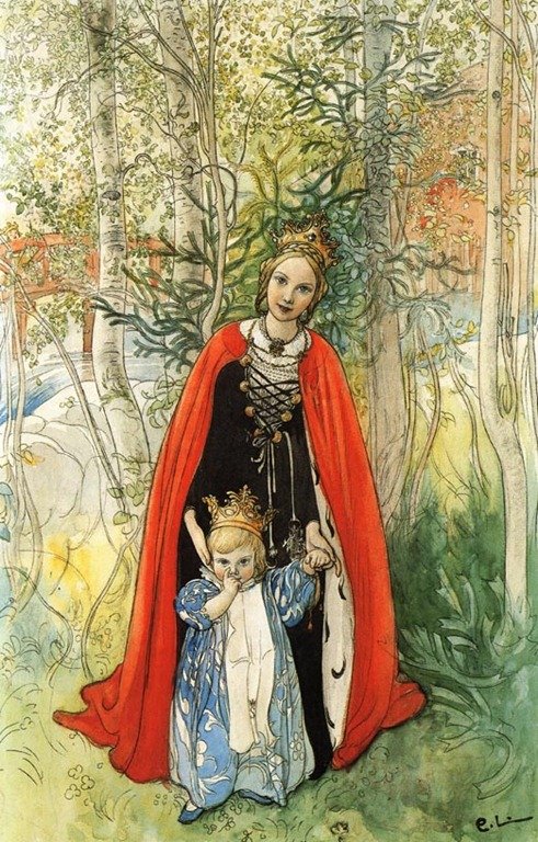 Lenteprinses door Carl Larsson