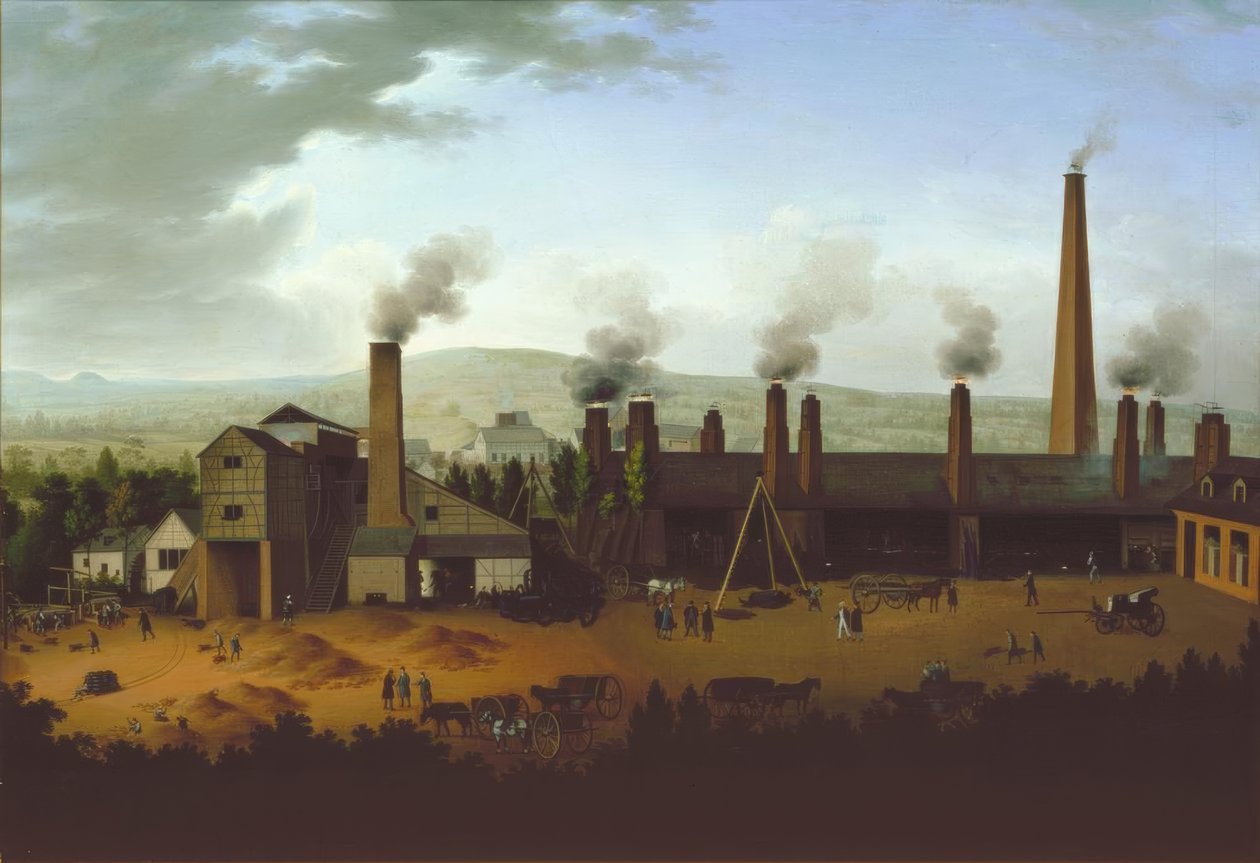 De Lendersdorfer Walserij door Carl Schütz