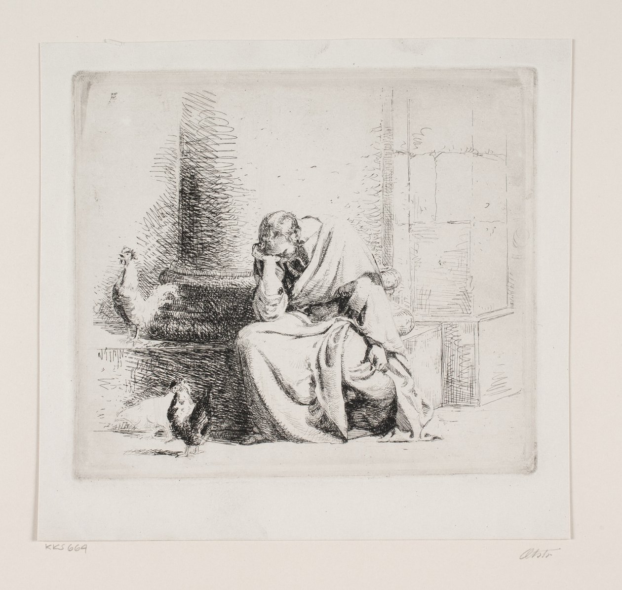 De berouwvolle Petrus door Carl Bloch