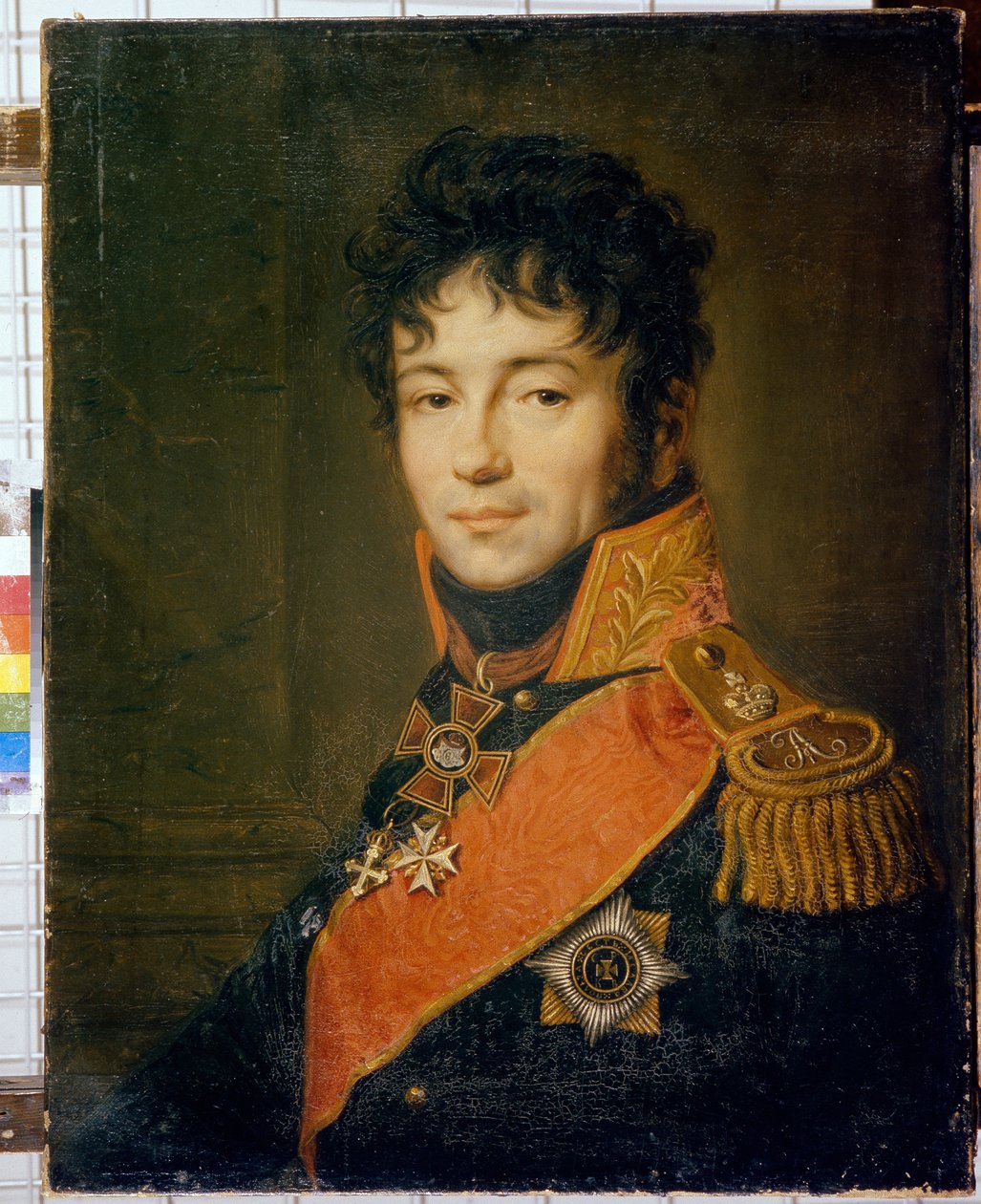 Portret van Graaf Evgraf Fedotovich Komarovsky (1769-1843) door Carl Christian Vogel von Vogelstein