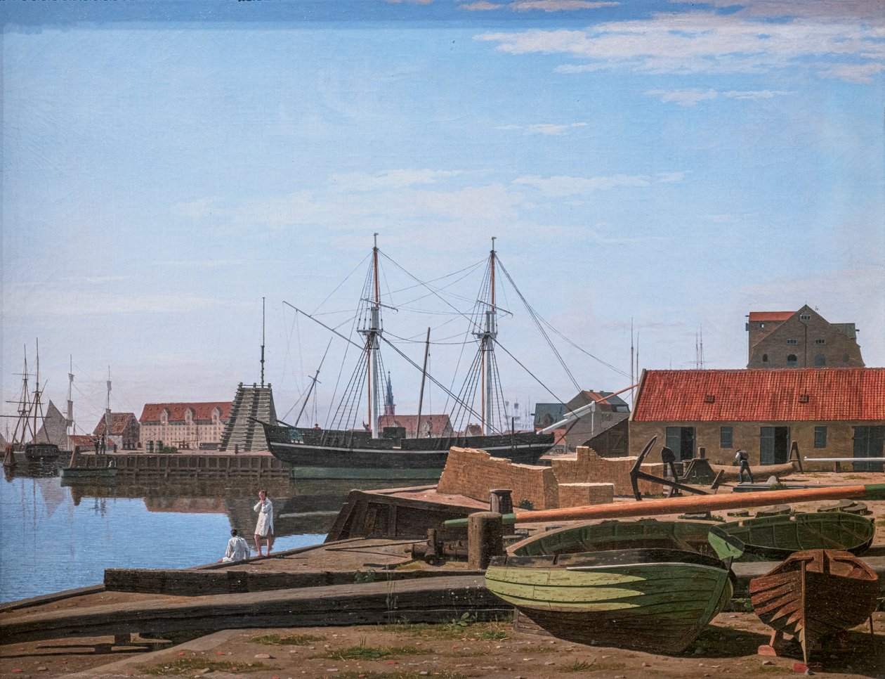 Larsens Plads in Kopenhagen door Carl Dahl