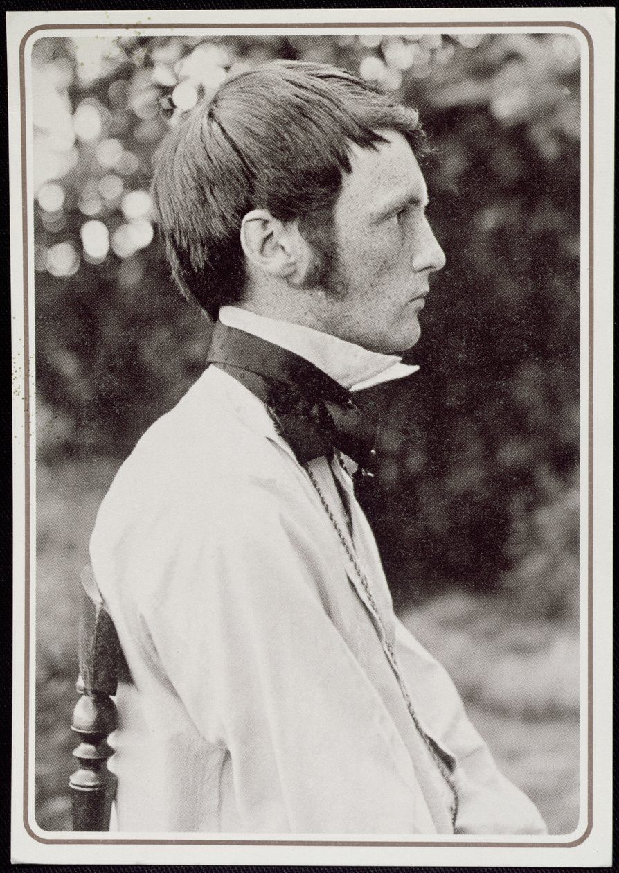 Portret van Heinrich Vogeler (1872-1942) 1898 door Carl Eeg