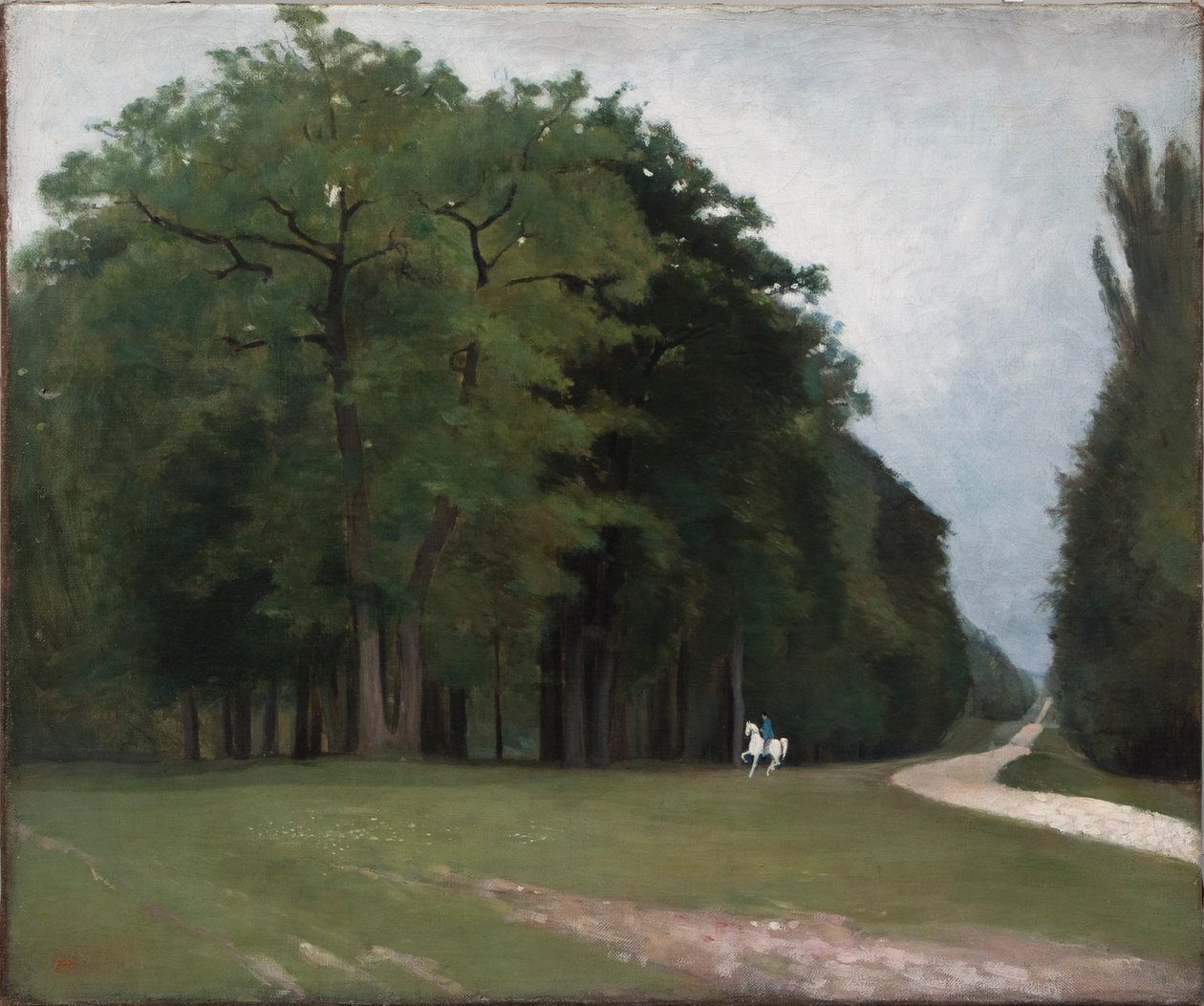 Route de Paris II door Carl Fredrik Hill