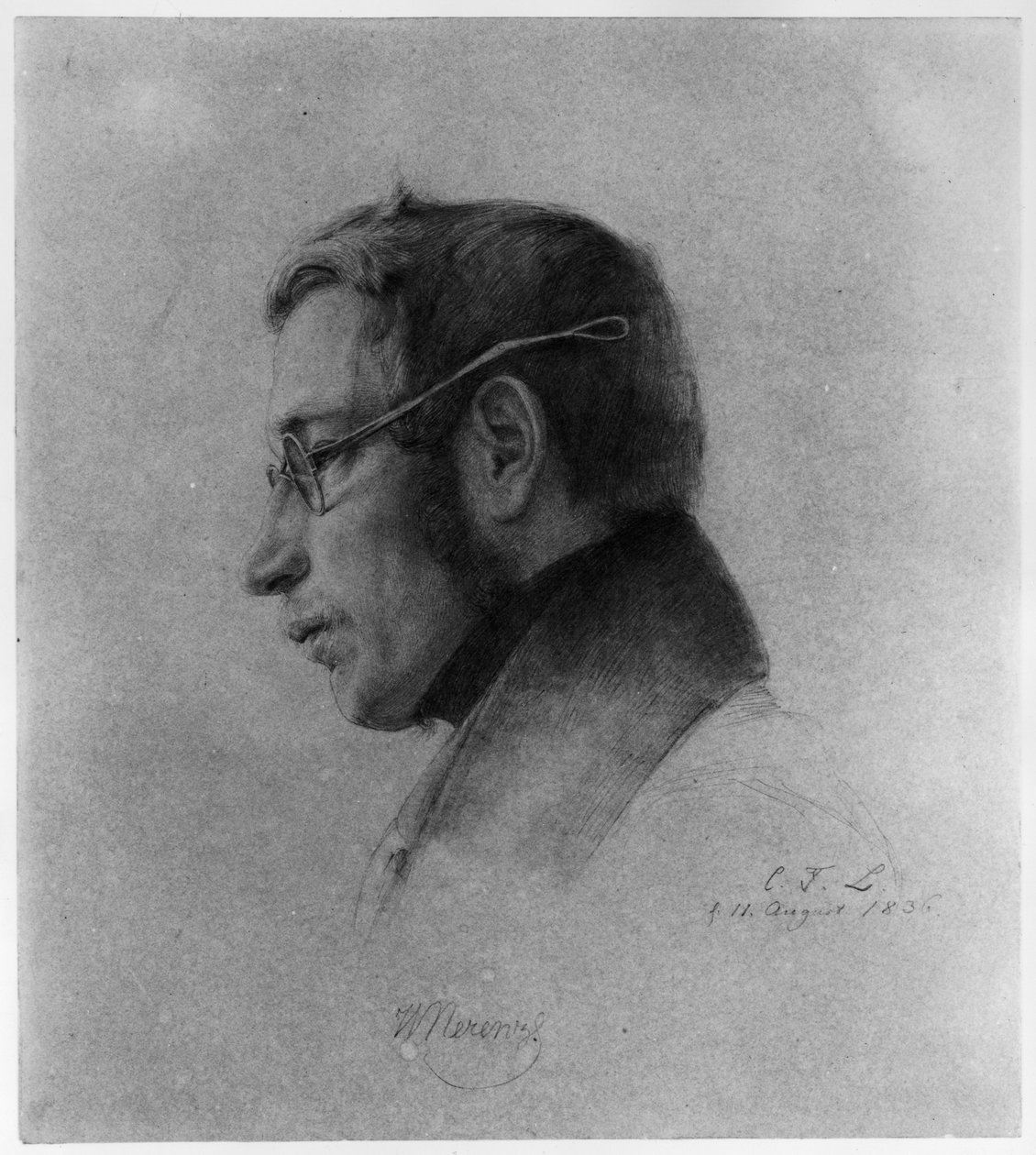 Wilhelm Nerenz door Carl Friedrich Lessing
