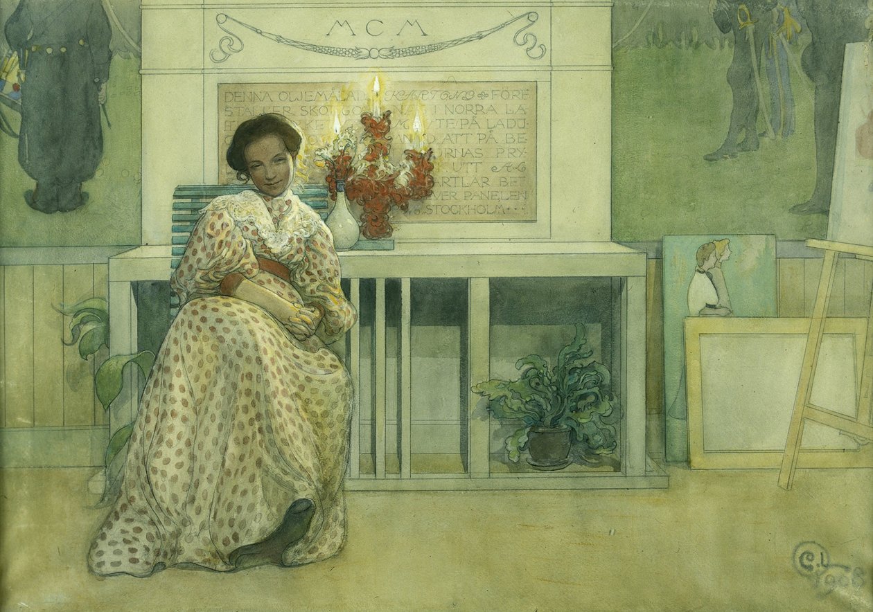 Na het Bal door Carl Larsson