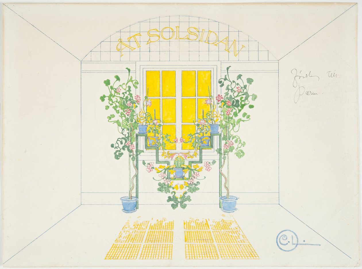 Åt Solsidan door Carl Larsson
