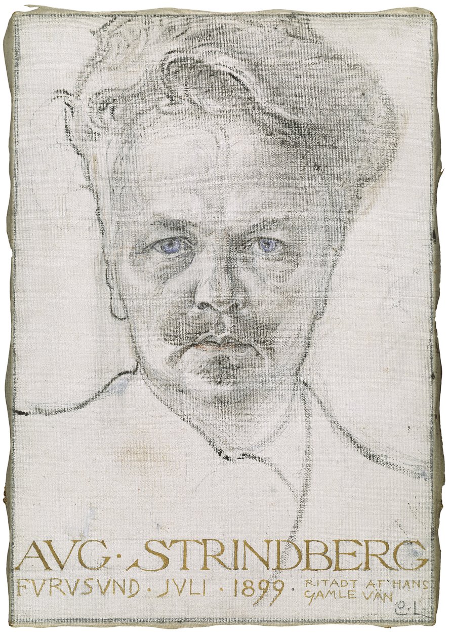 August Strindberg door Carl Larsson