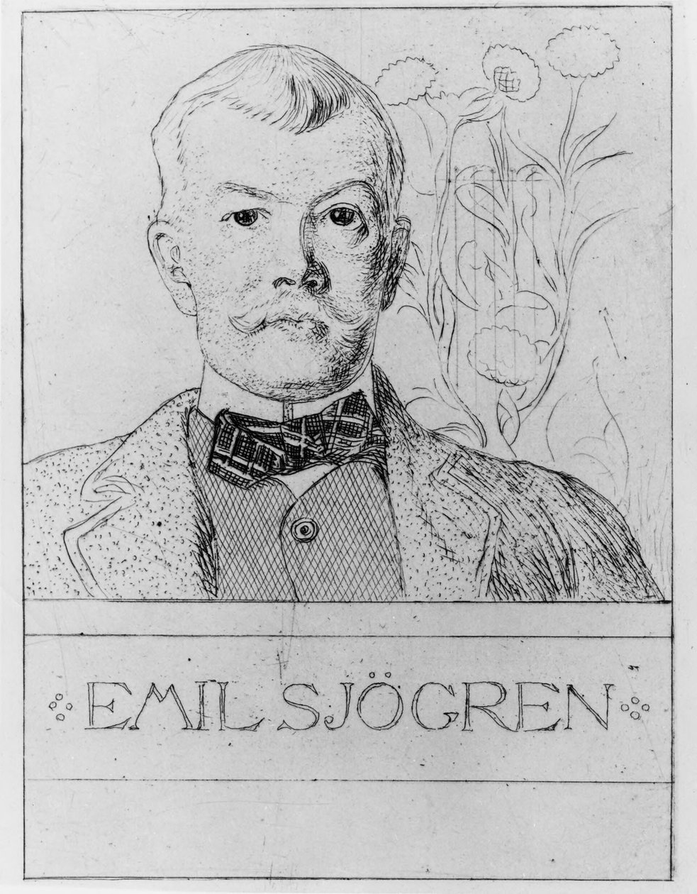 Emil Sjögren door Carl Larsson