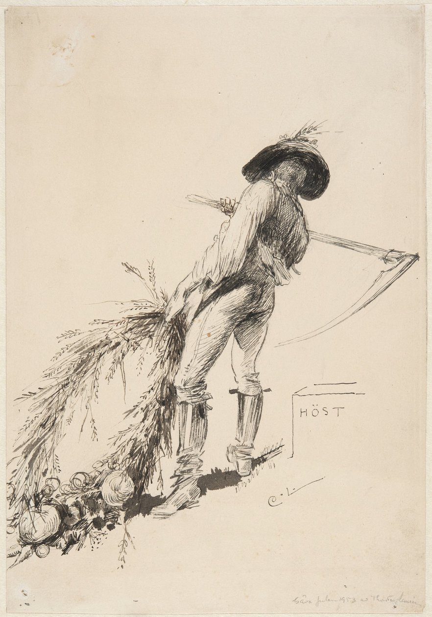 Herfst door Carl Larsson