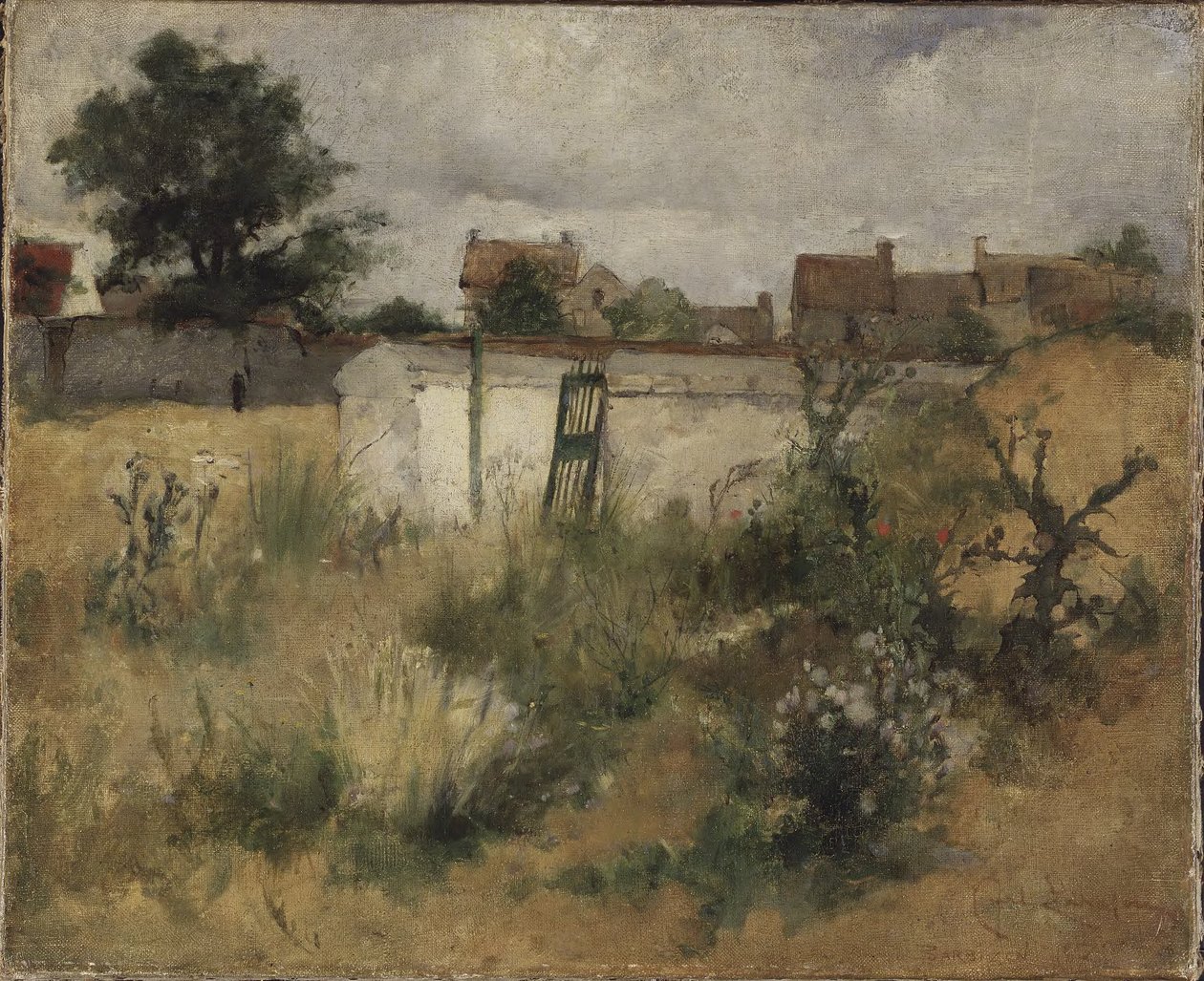 Landschapsstudie uit Barbizon door Carl Larsson