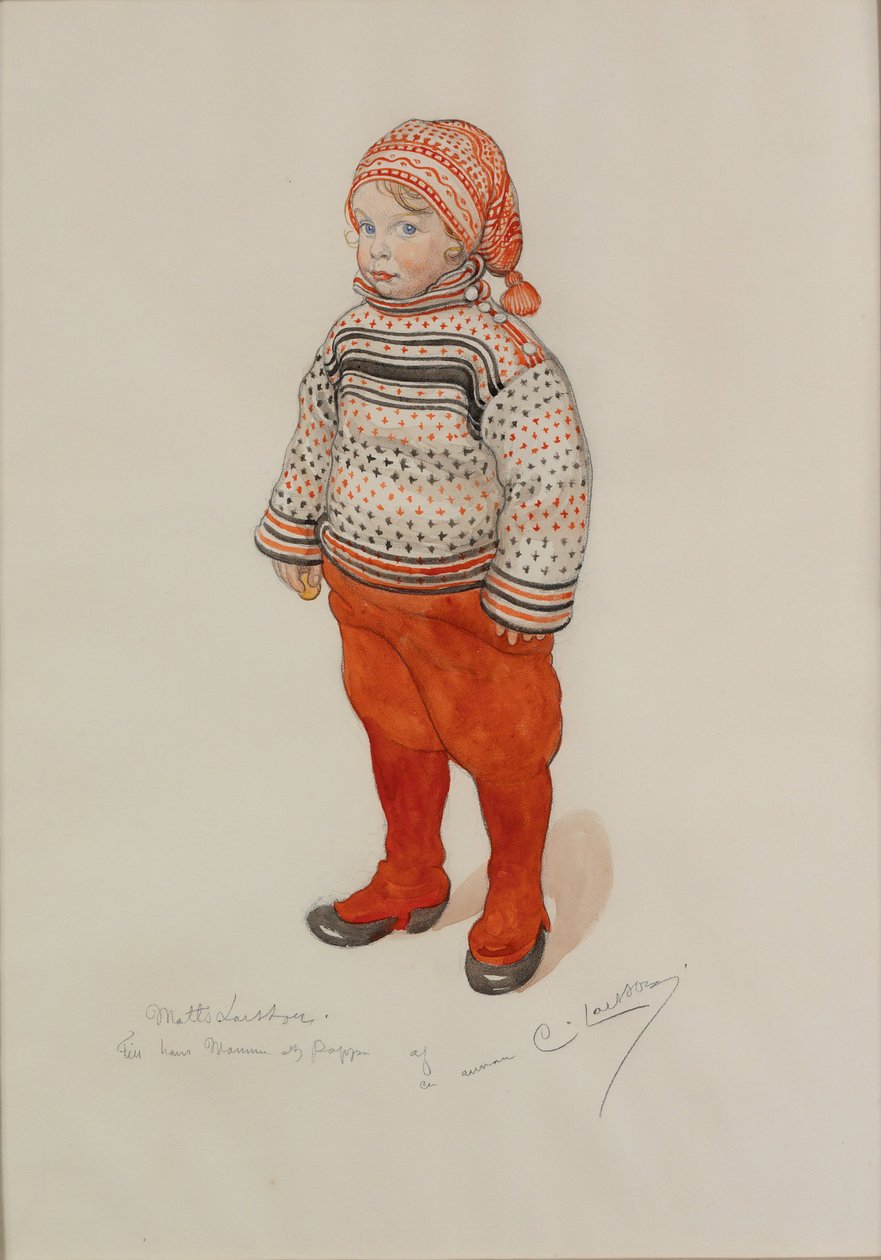 Matts Larsson door Carl Larsson