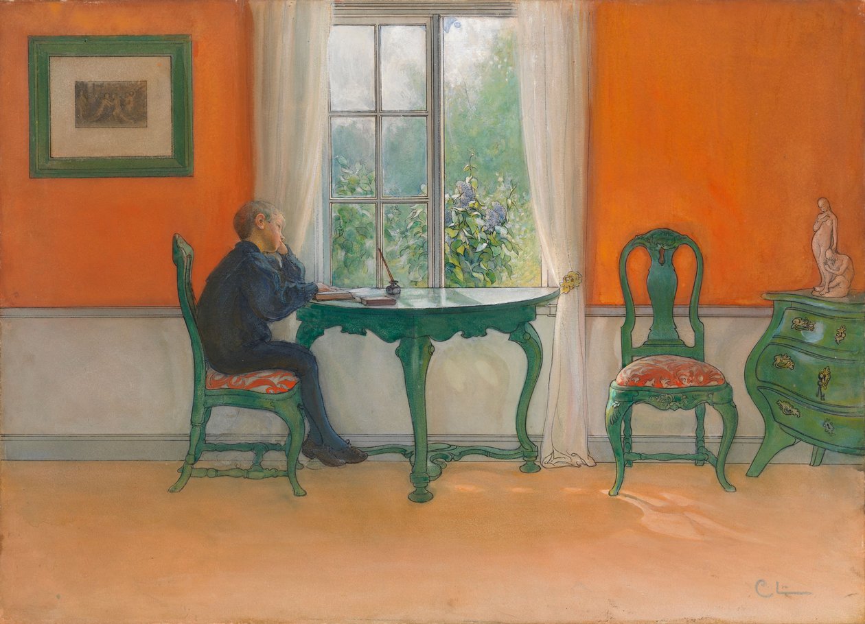 Verplichte lectuur door Carl Larsson