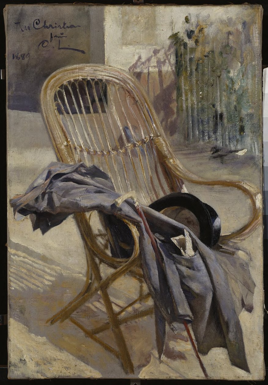 Studie voor moderne kunst door Carl Larsson