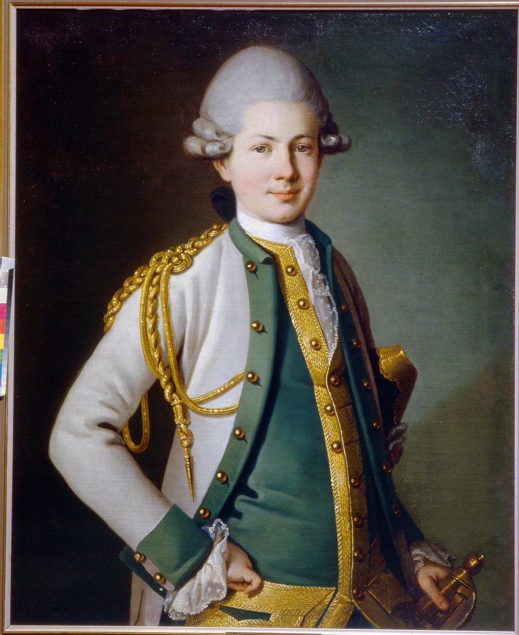 Portret van graaf Nicolay Semyonovich Mordvinov (1754-1845) door Carl Ludwig Christinek