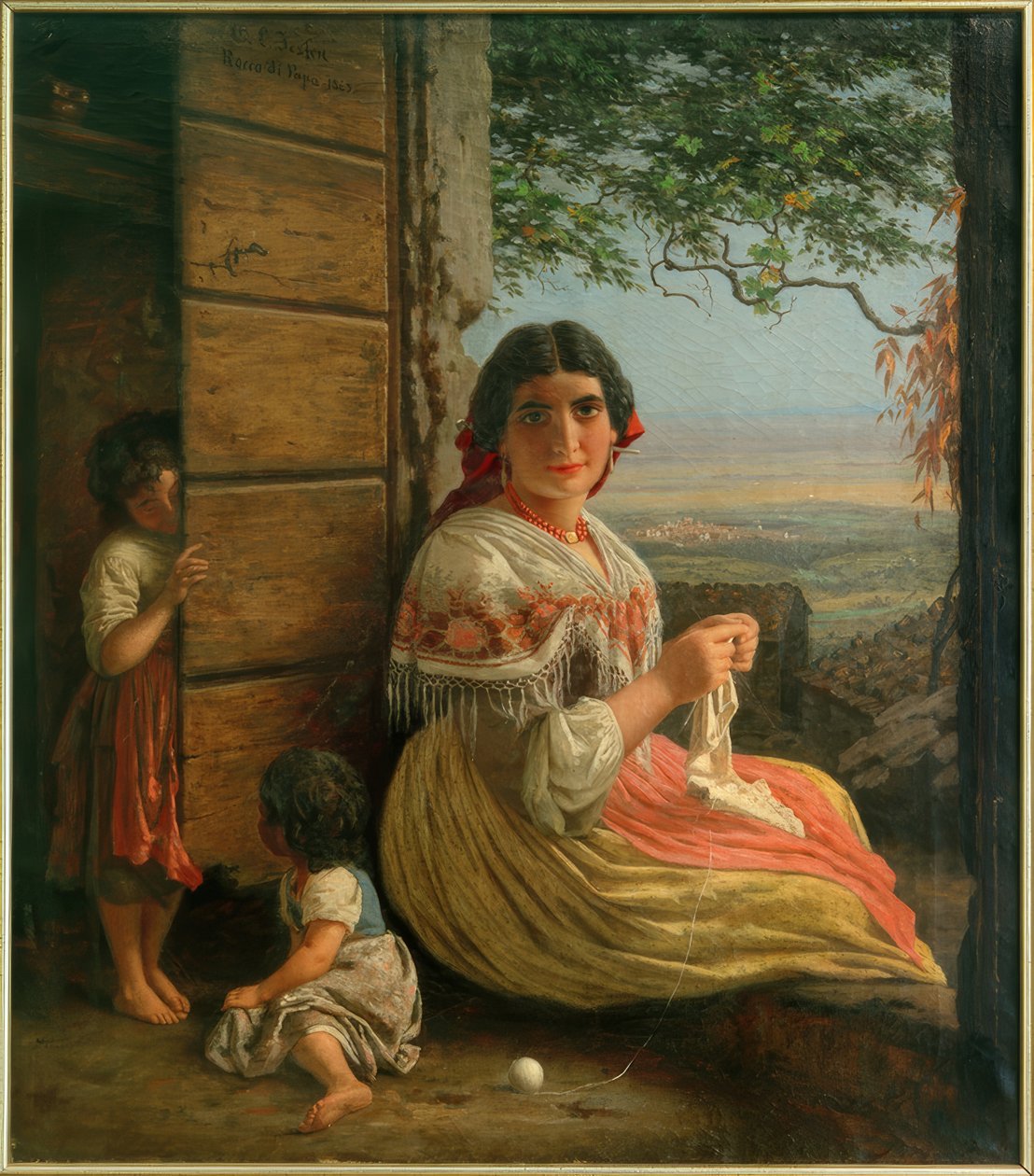 C.L.Jessen, Breiende Italiaanse door Carl Ludwig Jessen