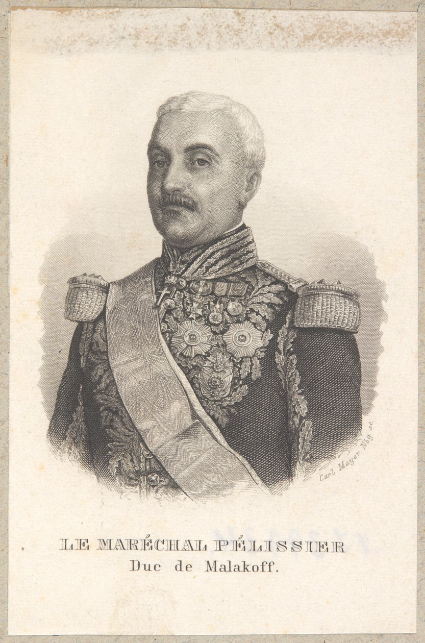 Jean Jacques Pelissier, maarschalk door Carl Mayer
