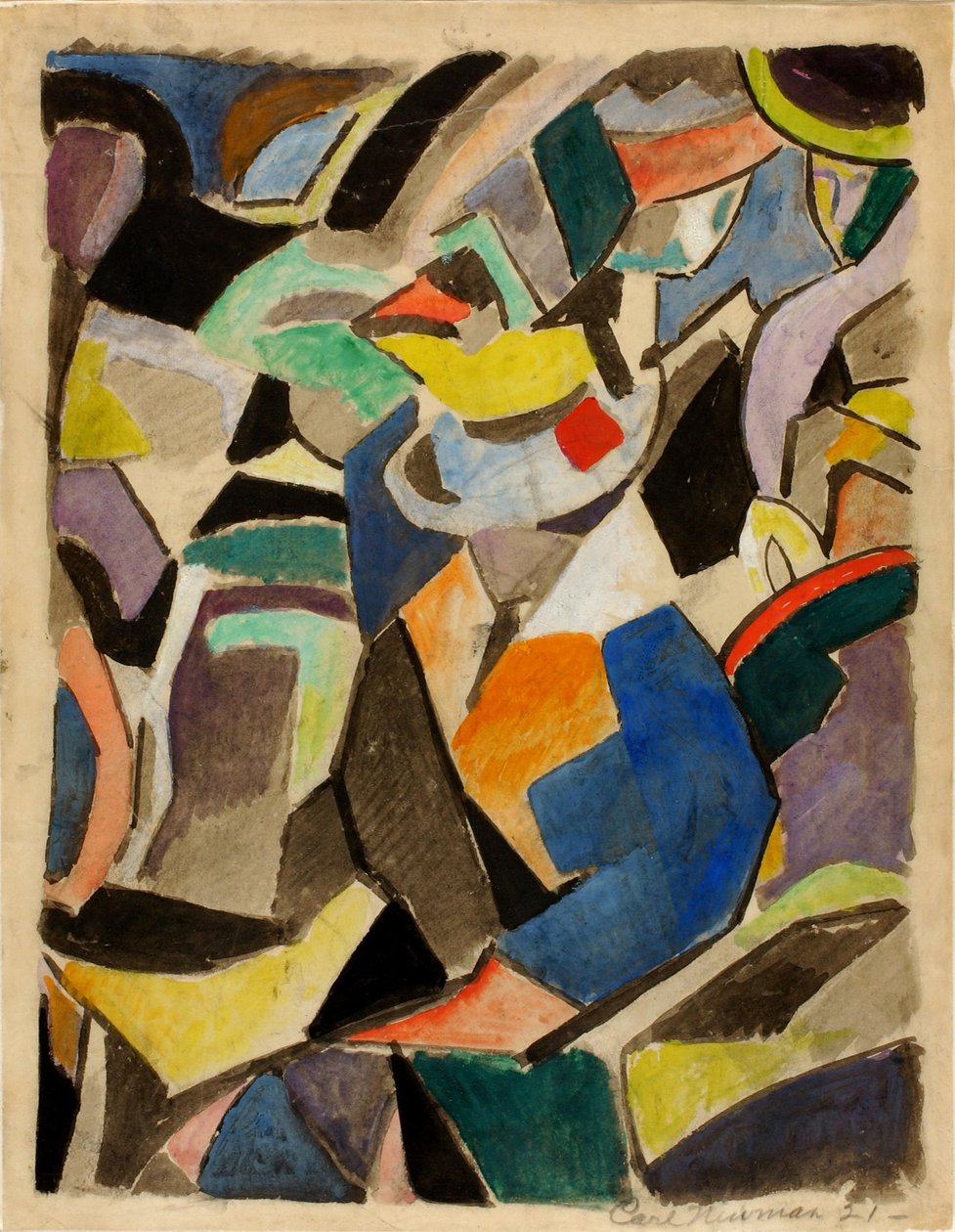 Abstract door Carl Newman