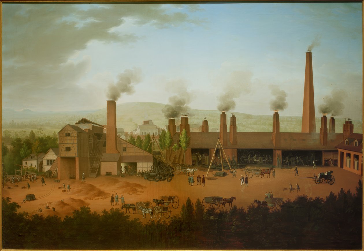 De Lendersdorfer Walserij door Carl Schütz