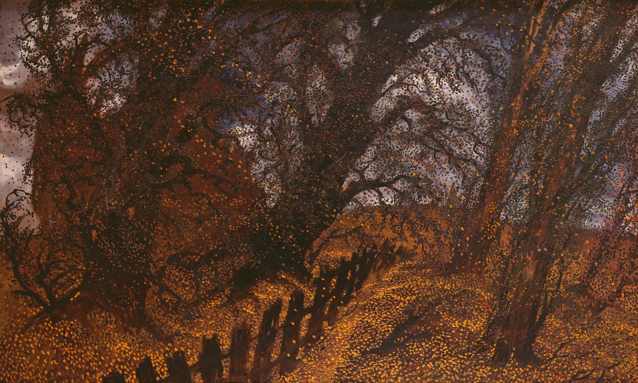 Herfststorm door Carl Strathmann