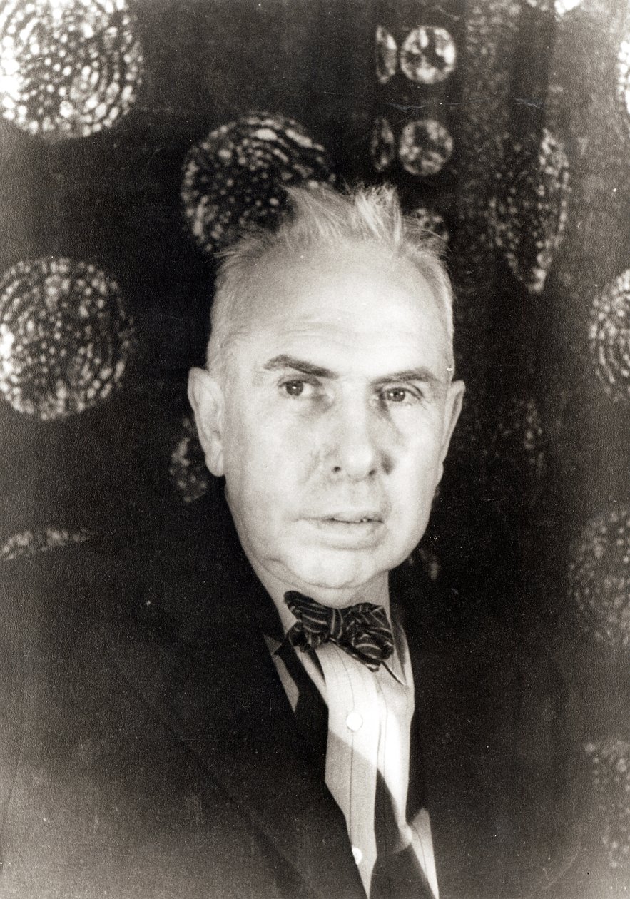 Theodore Dreiser (1871-1945) 8 november 1933 (gelatinezilverdruk) door Carl Van Vechten